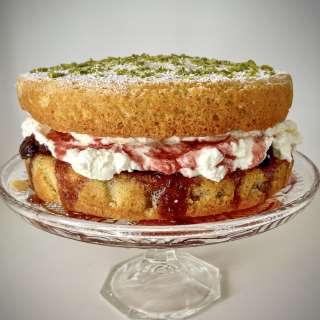A Persian Homage to the Victoria Sandwich