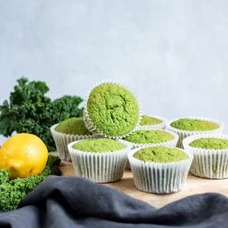 Lemon Kale Muffins