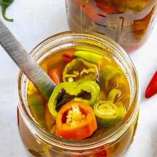 Cajun Pickled Peppers