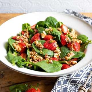 Strawberry Spinach Salad