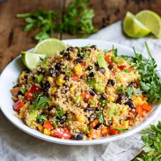 Quinoa and Black Beans