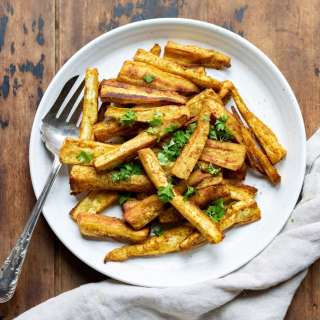Easy Curried Parsnips