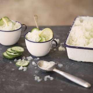 Cucumber Lemon Granita (Veggie Desserts Cookbook)