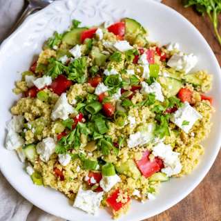 Feta CousCous Salad