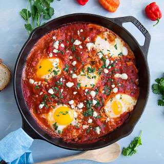 Jacked-Shuka (Extra Spicy Eggs in Hell) - Recipe