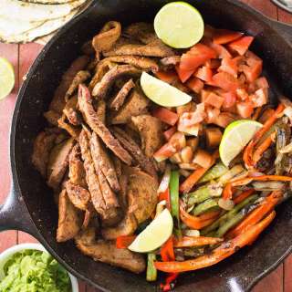 Grilled Tri-Tip Steak Fajitas Recipe
