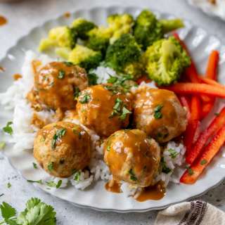 Asian Chicken Meatballs