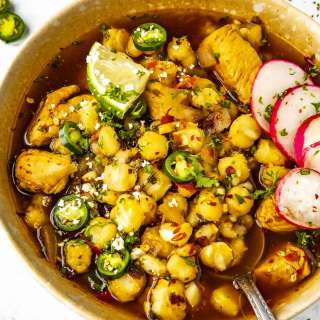 Easy Chicken Pozole Rojo Recipe