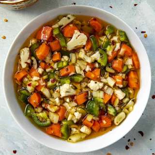 Homemade Chicago-Style Giardiniera Recipe (Hot Giardiniera)