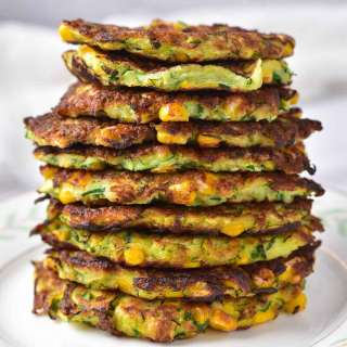 Zucchini and Corn Fritters