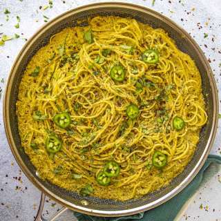 Spaghetti Verde Recipe (Espagueti Verde, aka "Green Spaghetti")