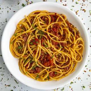 Bucatini all Amatriciana Recipe