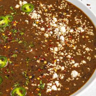 Spicy Black Bean Soup Recipe