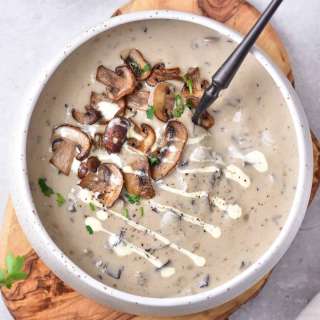 Easy Creamy Mushroom Soup
