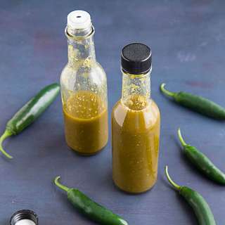Spicy Serrano Hot Sauce Recipe