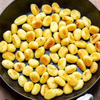 Easy Fried Gnocchi