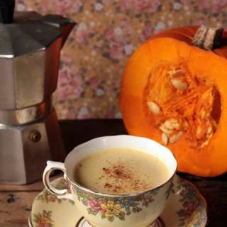 Pumpkin Spice Latte with Pumpkin Seed Milk (Vegan)