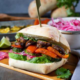 Peruvian Sandwich (Vegetales Sanguche)