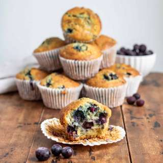 Buttermilk Blueberry Muffins