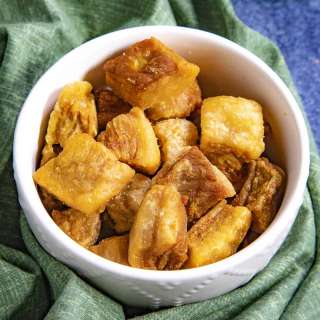 Easy Chicharrones Recipe (Baked Then Fried)