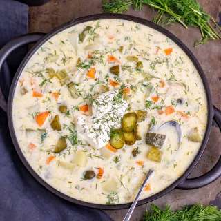 Dill Pickle Soup