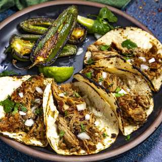 Slow Cooker Carnitas Recipe (Crispy Mexican Pork Carnitas Tacos)