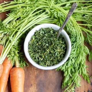 Carrot Top Gremolata