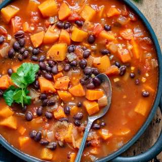 Sweet Potato Black Bean Soup