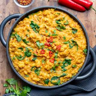 Cauliflower and Lentil Curry