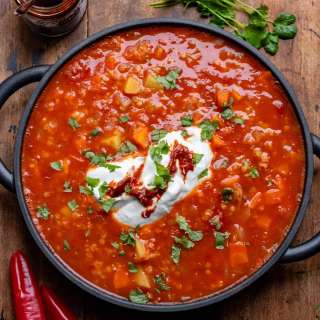 Tomato Lentil Soup