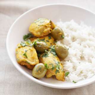 Easy Chicken Tagine with Olives and Preserved Lemon
