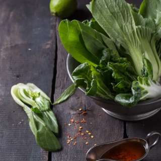 Lacto-Fermented Bok Choy Kimchi