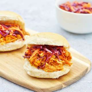 Slow Cooker BBQ Chicken Sliders and Crock-Pot Review