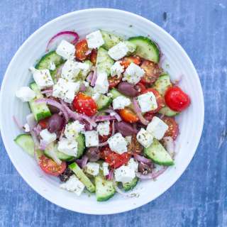 Easy Peasy Greek Salad