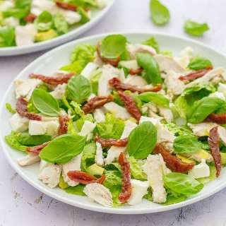 Chicken, Avocado and Mozzarella Salad