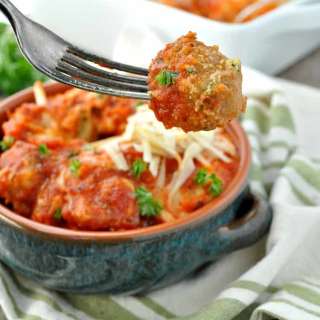 Dump and Bake Meatball Ravioli Casserole