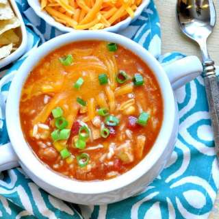 Short-Cut Mexican Chicken and Rice Soup