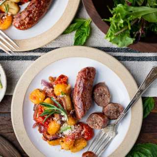 Sheet Pan Gnocchi with Sausage