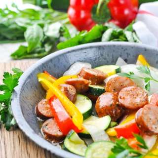 Foil Pack Italian Sausage and Peppers