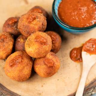 Fried Feta Cheese Balls