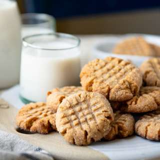 3 Ingredient Peanut Butter Cookies