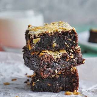 Tahini Vegan Brownies