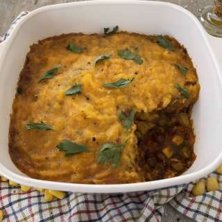 Vegetarian Shepherd’s Pie with Black Beans