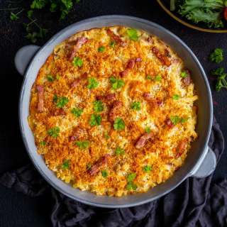 Easy Bacon Macaroni Cheese