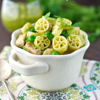 4-Ingredient Spring Pesto Pasta