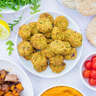 Easy Oven Baked Falafel (Vegan)
