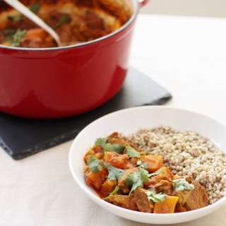 Lamb, Butternut Squash and Date Tagine