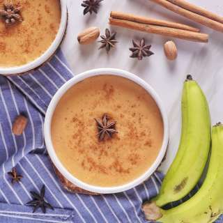 Haitian Plantain Porridge Breakfast (Labouyi Bannann)