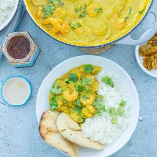 Easy Prawn Korma