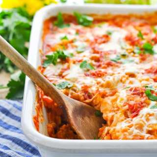 Dump-and-Bake Stuffed Cabbage Rolls Casserole